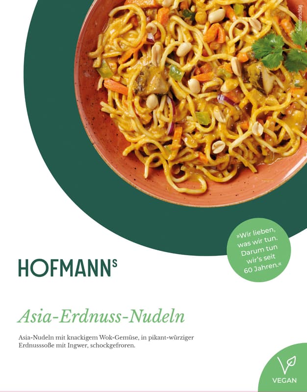 HOFMANNs Asian Peanut Noodles