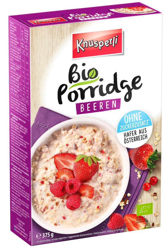 Knusperli Organic Berry Porridge