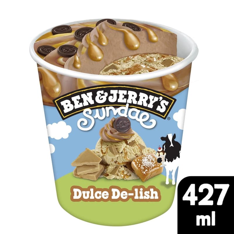 Ben & Jerry's Sundae Dulce De-lish