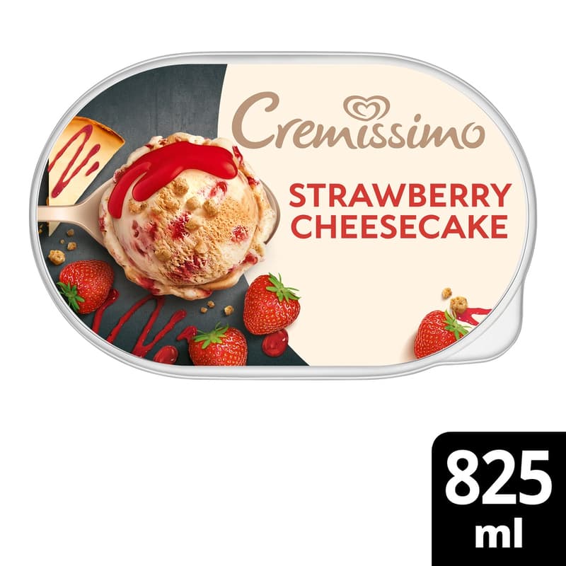 Cremissimo Strawberry Cheesecake Eis (tiefgekühlt)