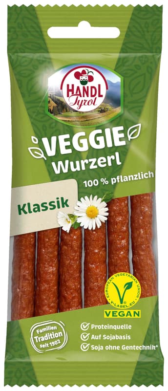 Handl Tyrol Veggie Wurzerl  Klassik VEGAN