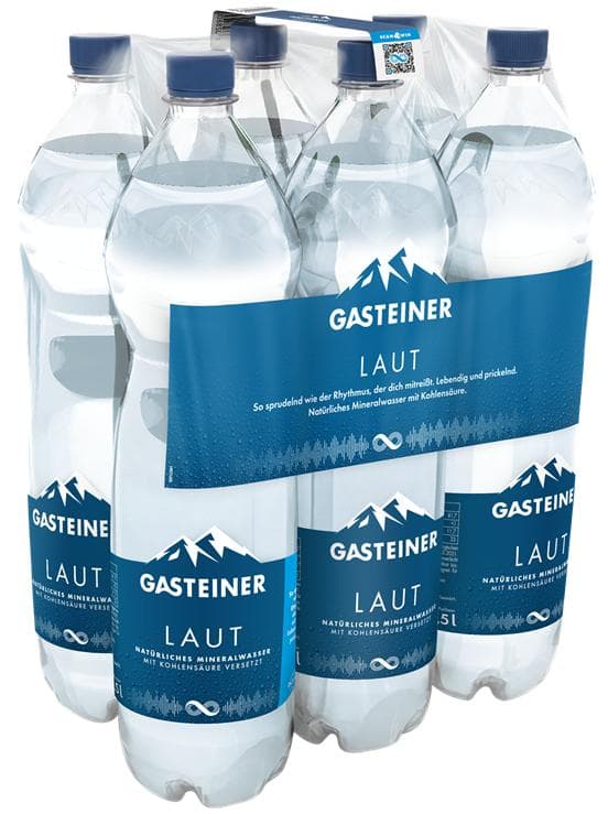 Gasteiner Laut 6x1,5l PET (EinwegPFAND)