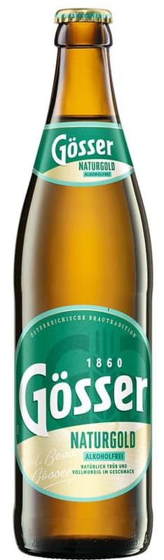 Gösser Naturgold alcohol-free (returnable)