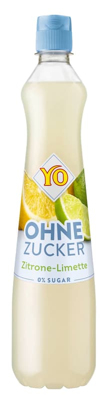 Yo Zitrone-Limette ohne Zucker