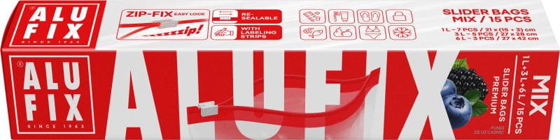 ALUFIX ZIP-FIX Household bags Mix 