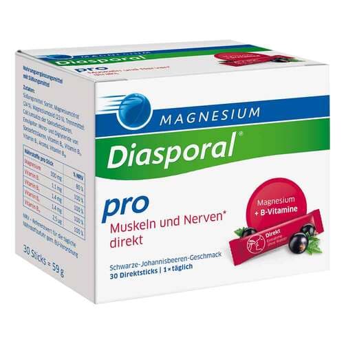 Magnesium Diasporal Pro Direct Vitamin B Muscles and Nerves