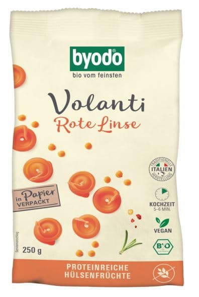 Byodo BIO Volanti rote Linse glutenfrei