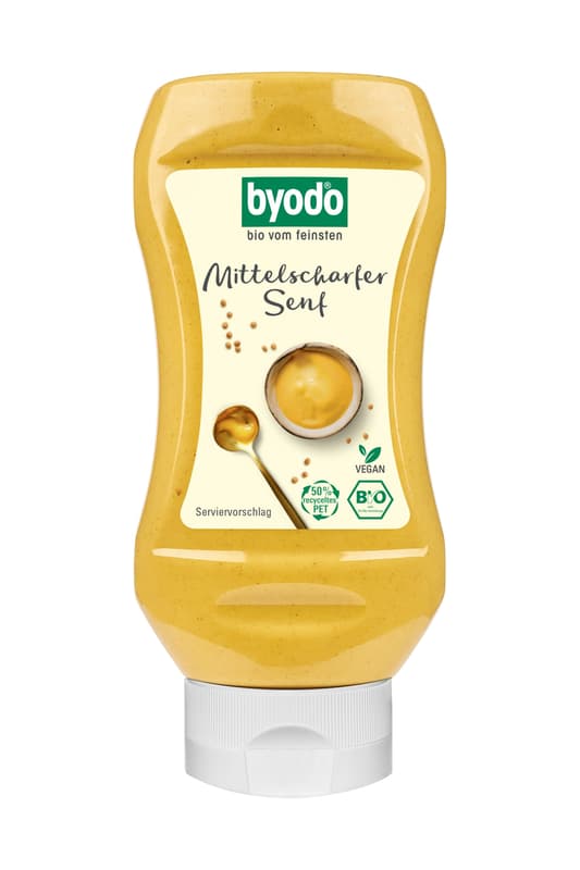 Byodo BIO Mittelscharfer Senf