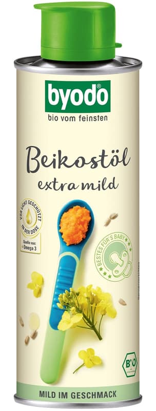 Byodo ORGANIC supplementary food oil for infants and children, extra mild