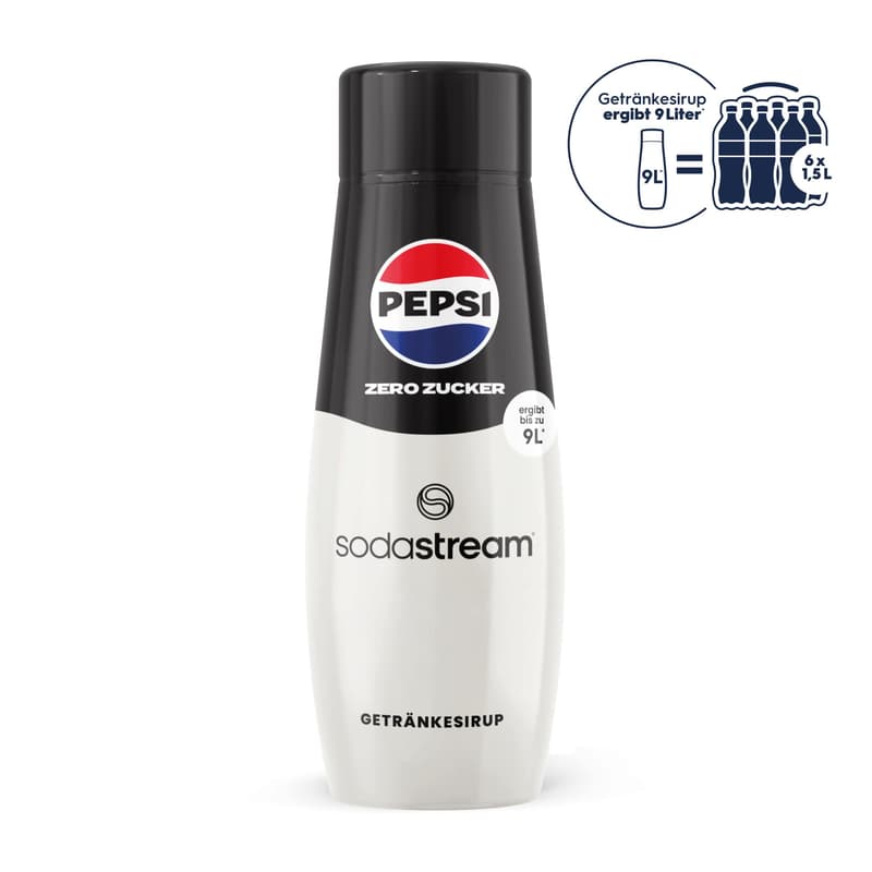 Pepsi Zero Zucker Sirup