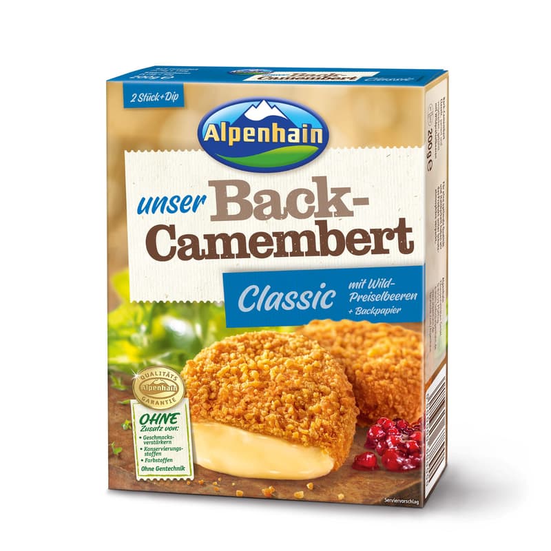 Alpenhain Back - Camembert mit Wildpreiselbeeren