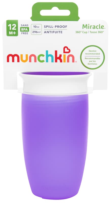 Munchkin 360° Trinkbecher Grün Violett
