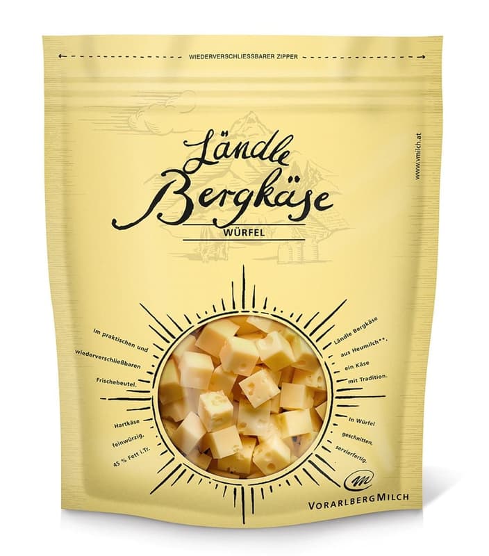 Ländle Bergkäse Würfel