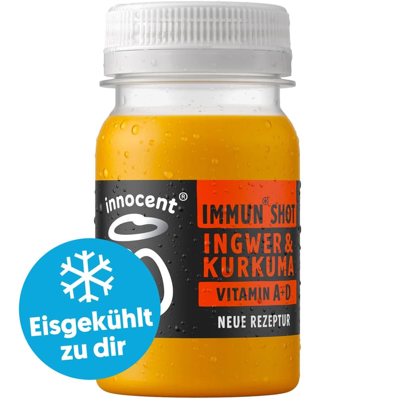 Innocent Immun Shot Ingwer & Kurkuma - gekühlt