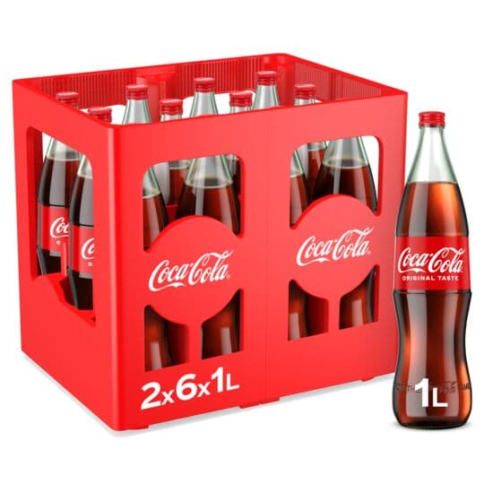 Coca-Cola Regular 12x1l (Mehrweg)