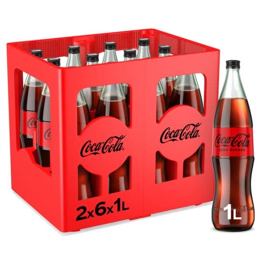 Coca-Cola Zero 12x1l (Mehrweg)