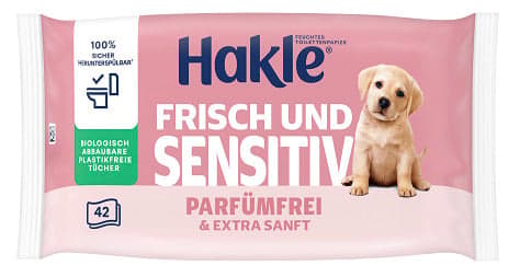 Hakle® Moist Sensitive Cleanliness