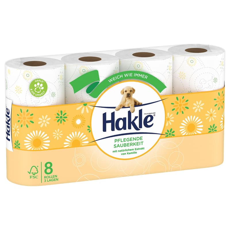 Hakle® Nourishing Cleanliness 10 pack