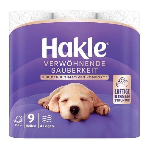 Hakle® Indulgent Cleanliness 9pcs