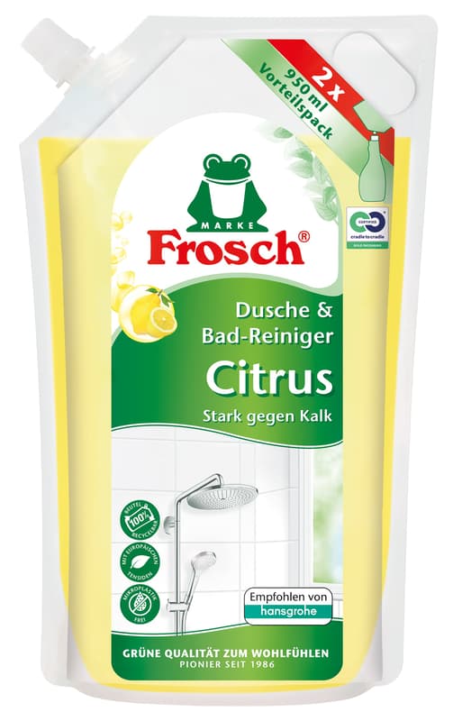Frosch Citrus Dusche- & Bad Reiniger Nachfüllbeutel