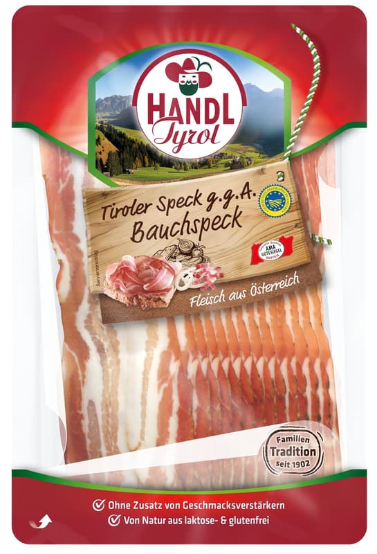 Handl Tyrol AMA Bauchspeck g.g.A. geschnitten