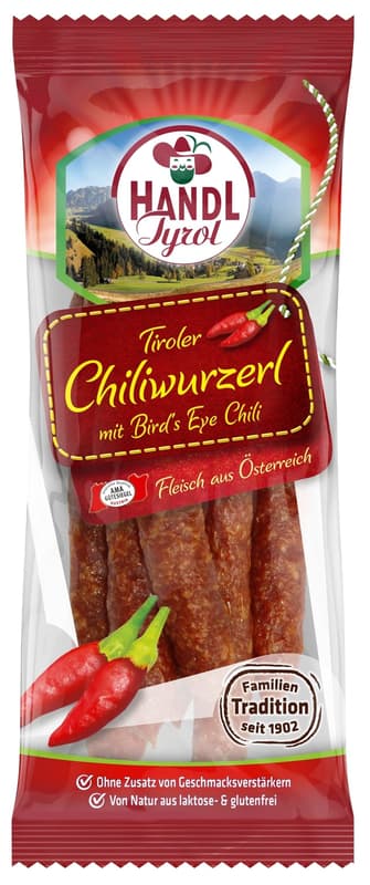 Handl Tyrol Birds Eye Chilli Sausages