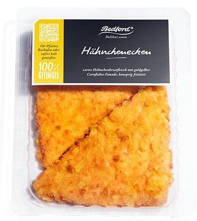 Bedford Hähnchen Ecken paniert
