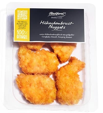 Bedford Hähnchenbrust Nuggets paniert