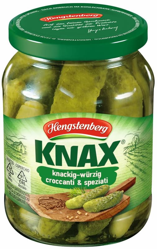 Knax Gewürzgurken knackig-würzig