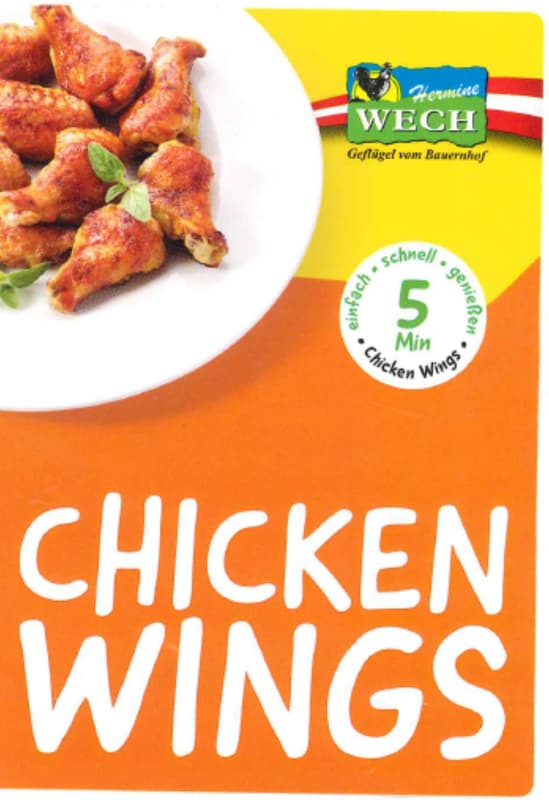 Wech Crispy Chicken Wings pre-cooked