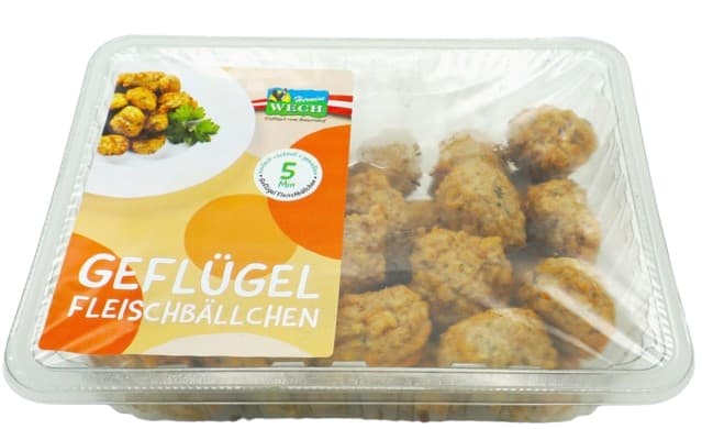 Wech Geflügel Fleischbällchen gebraten