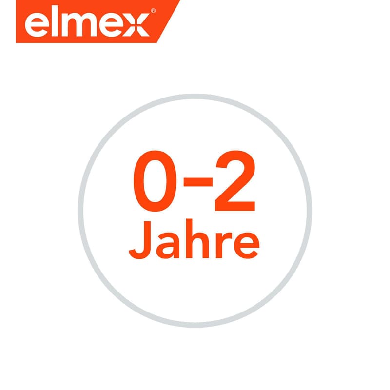 elmex® Kids 0-2 years Training Toothbrush + 12ml Toothpaste