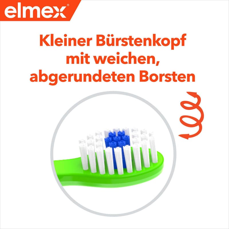 elmex® Kids 0-2 years Training Toothbrush + 12ml Toothpaste