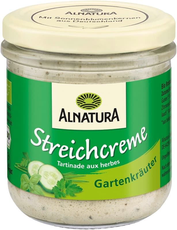 Alnatura BIO Streichcreme Gartenkräuter Gurke