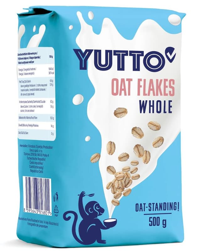 Yutto Haferflocken ganz