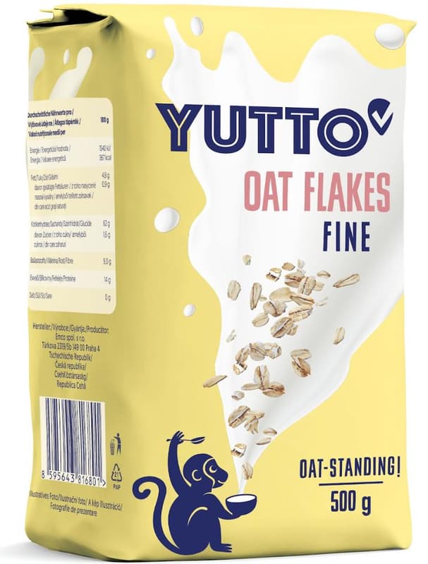 Yutto Haferflocken fein