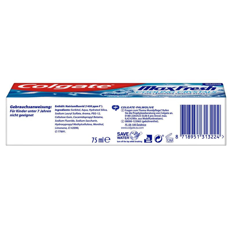 Colgate® Max Fresh Cooling Crystals Toothpaste