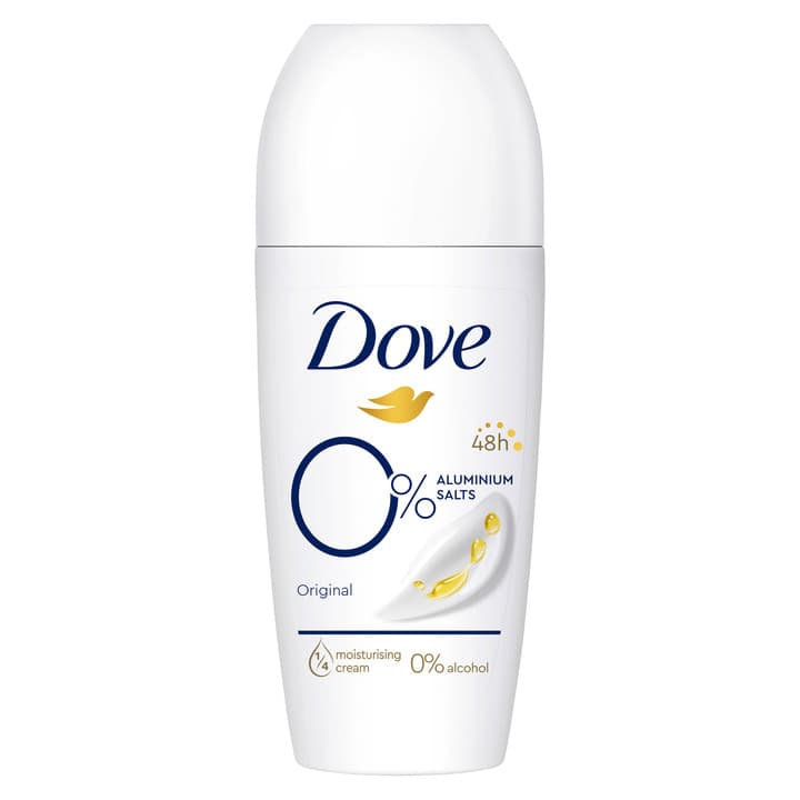 Dove Deo Roll-on Original 0% Aluminiumsalze