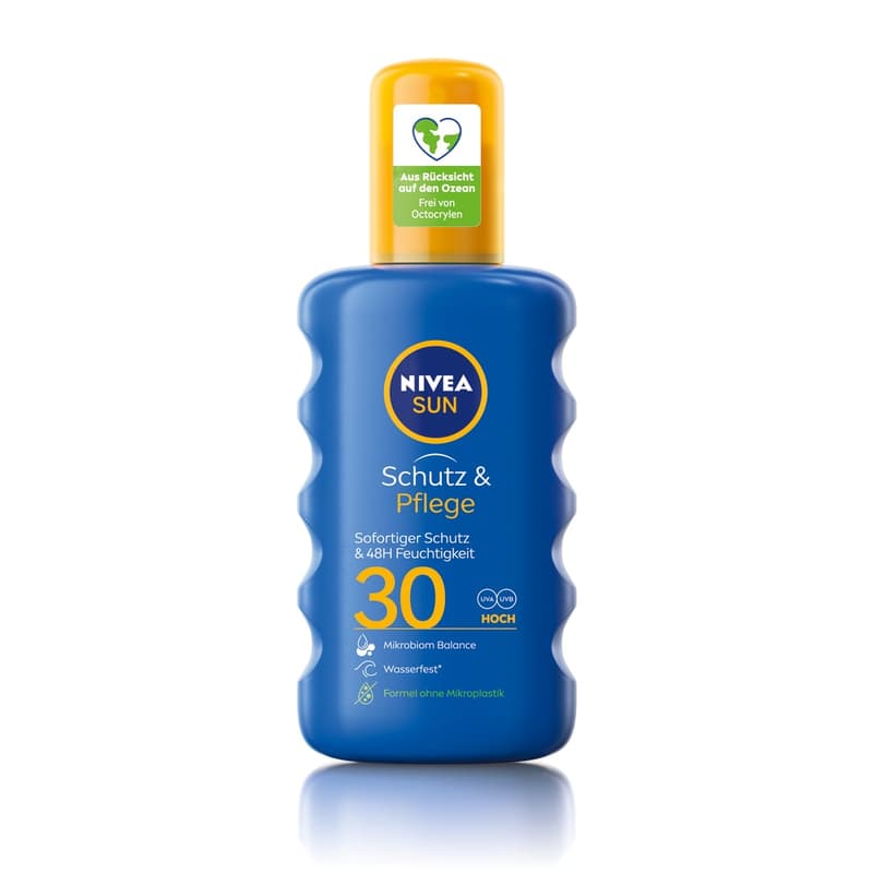 NIVEA Schutz & Pflege Sonnenspray LF 30