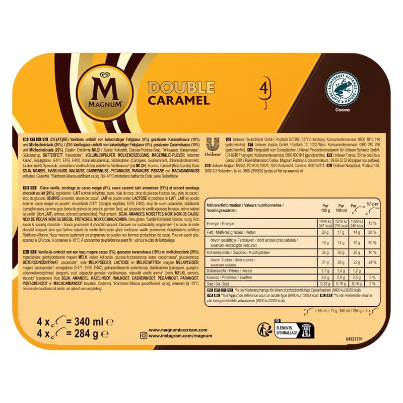 Magnum Double Caramel