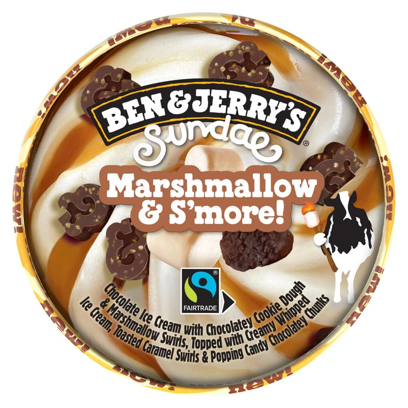 Ben & Jerry's Sundae Marshmallow & S'more