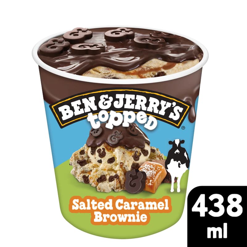 Ben & Jerry's Topped Salted Caramel Brownie