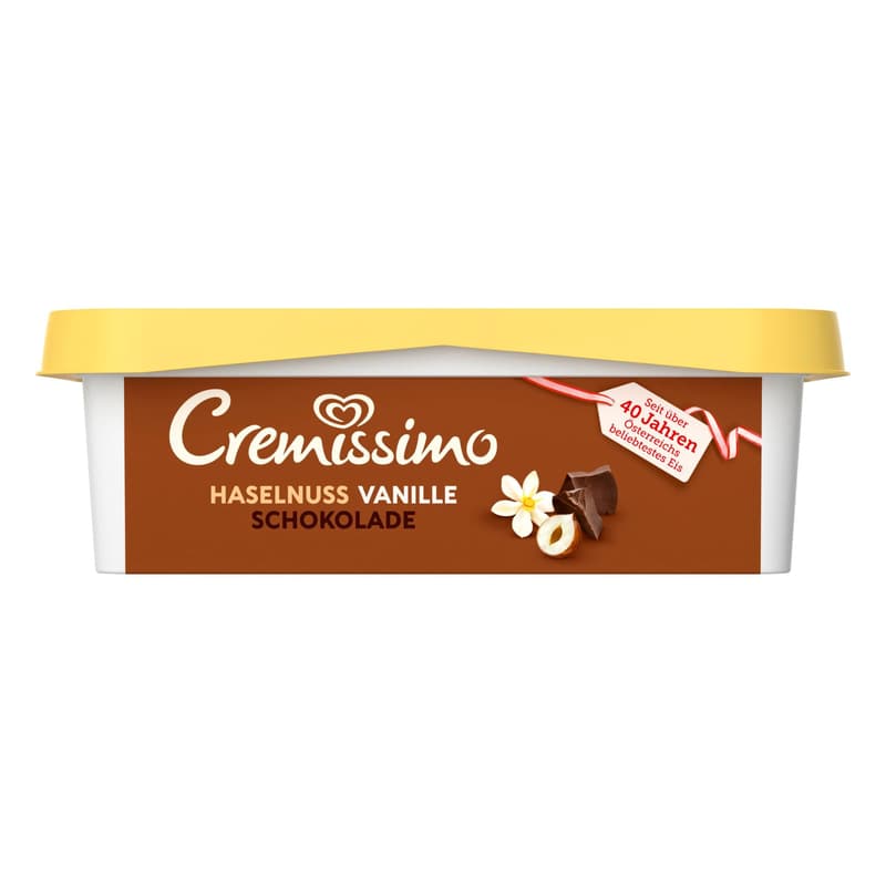 Cremissimo Hazelnut-Vanilla-Chocolate