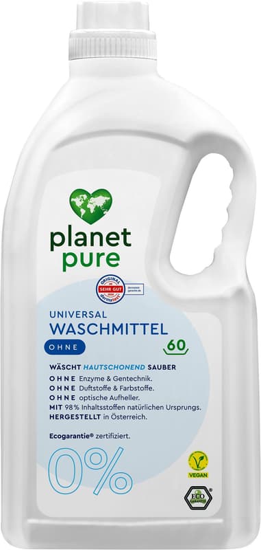 Planet Pure Universal Waschmittel 0% OHNE