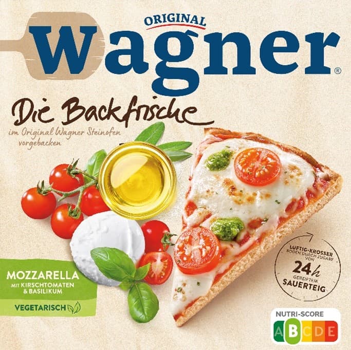 Wagner Die Backfrische Mozzarella Pizza
