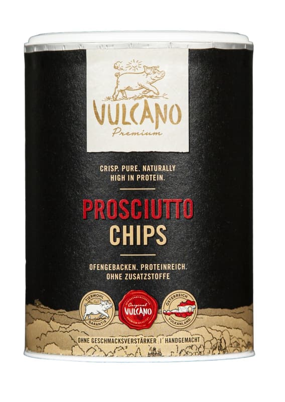 Vulcano raw ham crisps