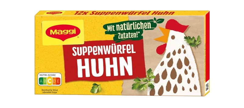 Maggi Suppenwürfel Huhn 12 Würfel