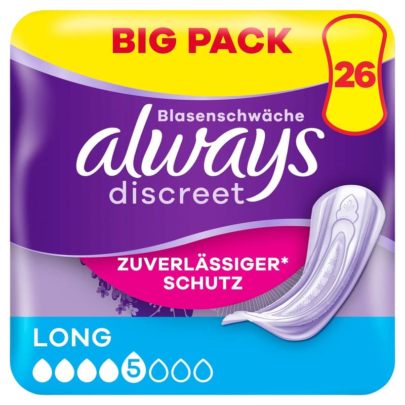 always Discreet Inkontinenz Long Big Pack