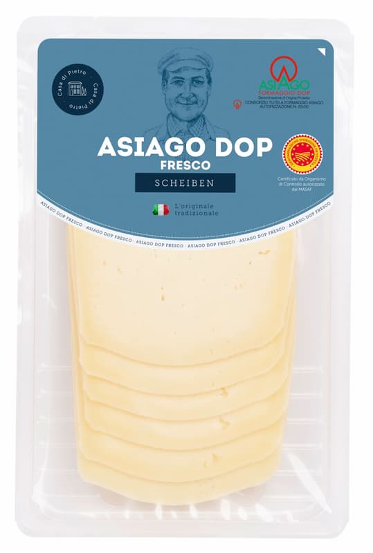 Casa di Pietro Asiago DOP fresco slices