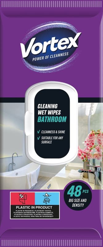 Vortex bathroom wipes